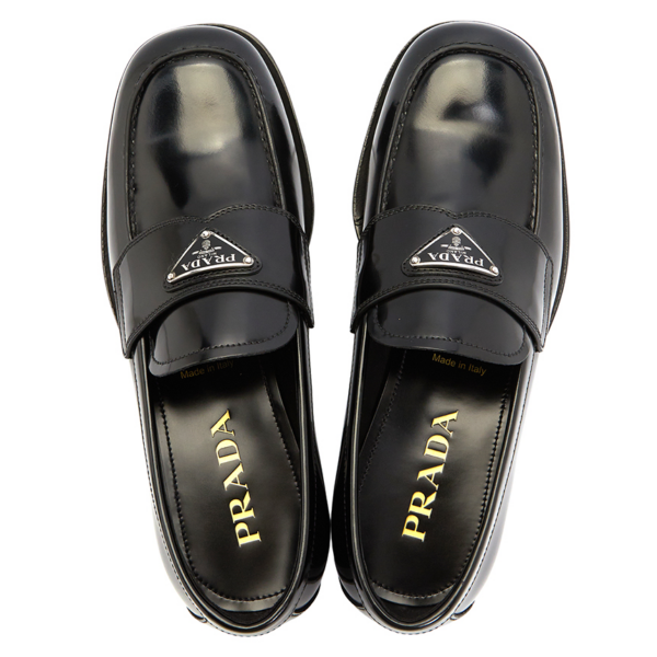 Giay Prada Triangle Logo 'Black' 2DB195-P39-F0002