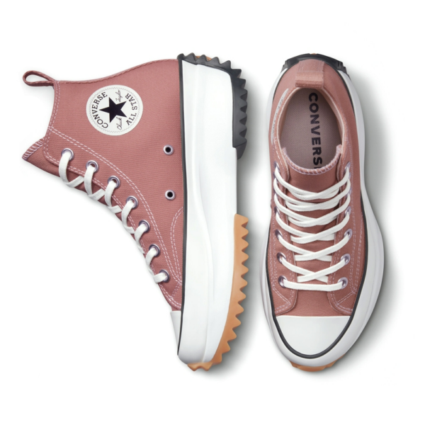 Giày Converse Run Star Hike High Top Platform Sneaker Boots 'Brown' A00852C - Ảnh 5