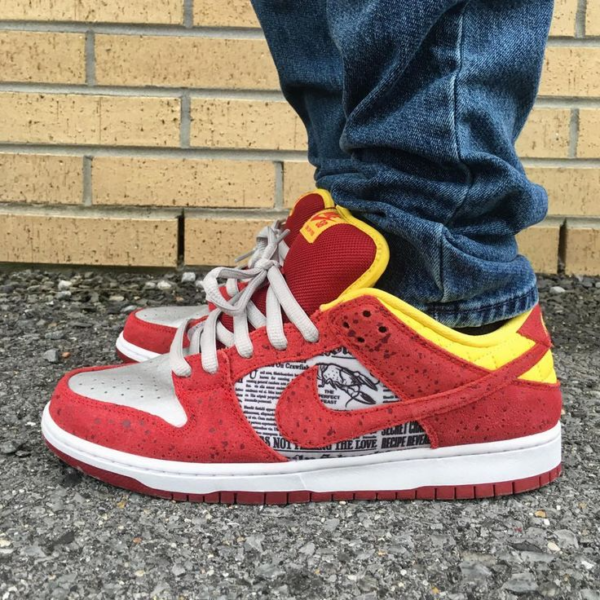 Giày Nike Dunk Low Premium SB QS 'Crawfish' 504750-660 - Ảnh 2