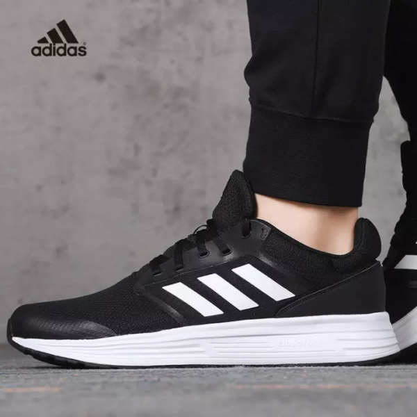 Giày Adidas Galaxy 5 'Black White' FW5717 - Ảnh 2