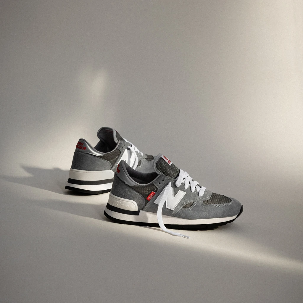 Giày New Balance 990v1 Made In USA 'Grey' M990VS1 - Ảnh 2