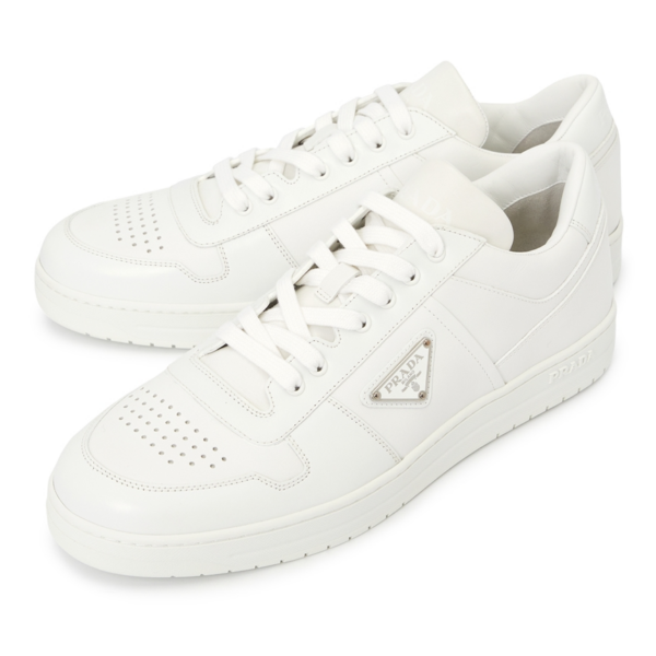 Giay Prada Downtown Triangle Logo 'White' 2EE364-3LJ6-F0009