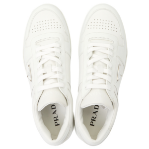 Giay Prada Downtown Triangle Logo 'White' 2EE364-3LJ6-F0009