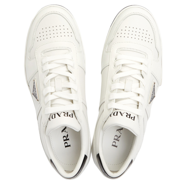 Giay Prada Downtown Triangle Logo 'White' 2EE364-3LJ6-F0964