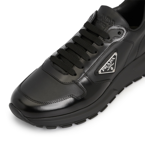 Giay Prada Spazzolato Logo 'Black' 2EE369-3LKI-F0002