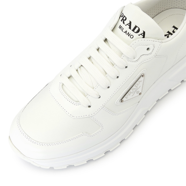 Giay Prada Spazzolato Logo 'White' 2EE369-3LKI-F0009