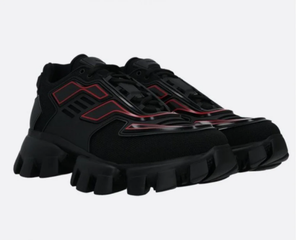 Giày Prada Cloudbust Thunder Knit 'Black Red' 2EG293-3LGN-F0002 - Ảnh 5