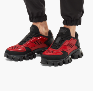 Alternative view of Giày Prada Cloudbust Thunder Knit Sneaker 'Scarlet' 2EG293-3KZU-F0TVY