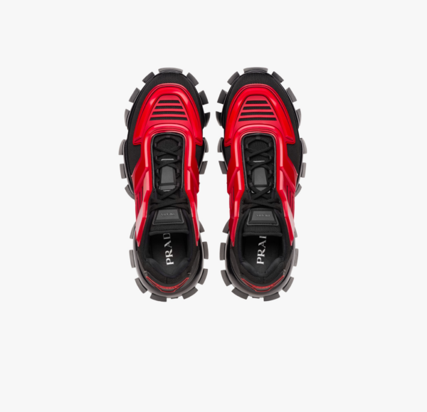 Giày Prada Cloudbust Thunder Knit Sneaker 'Scarlet' 2EG293-3KZU-F0TVY - Ảnh 3
