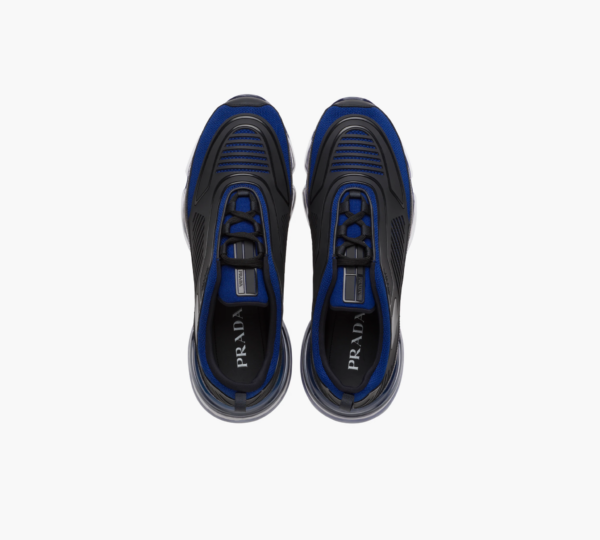Giày Prada Cloudbust Air Technical Fabric Sneakers 'Blue Black' 2EG298_2OD8_F0KUC - Ảnh 5