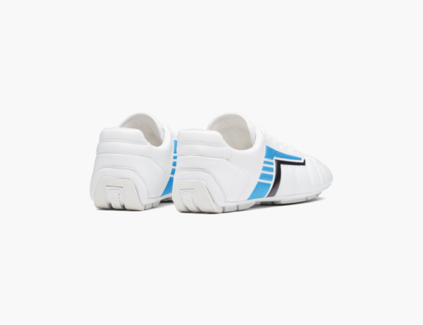 Giày Prada Rev Leather Sneakers 'White Light Blue' 2EG325-A21-F0AZ1 - Ảnh 7