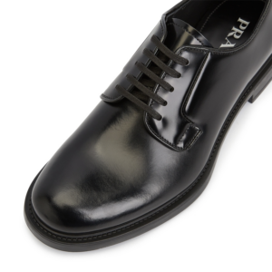 Giay Prada Brushed Triangle Logo 'Black' 2EG394-055-F0002