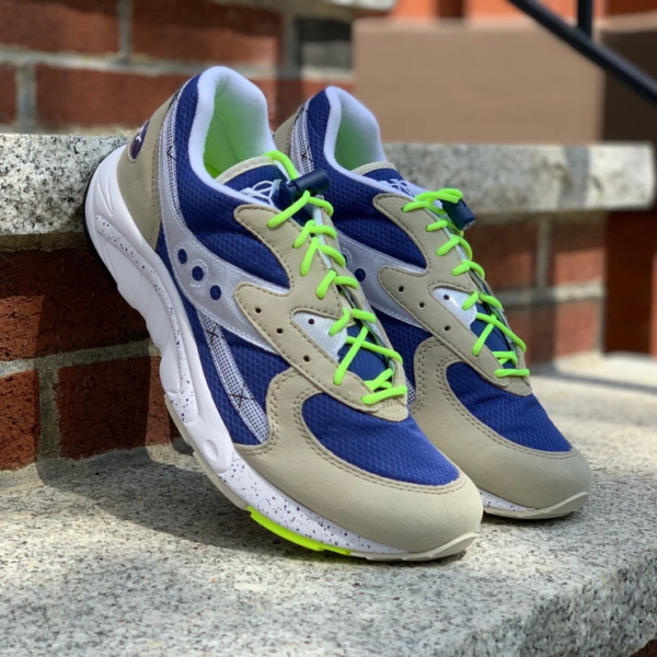 Giày Saucony Aya 'Blue Neon' S70460-4 - Ảnh 4