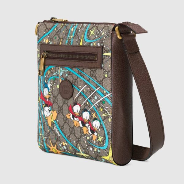 Túi Disney x Gucci Donald Duck Messenger Bag 645054 2O4AT 8679 - Ảnh 2