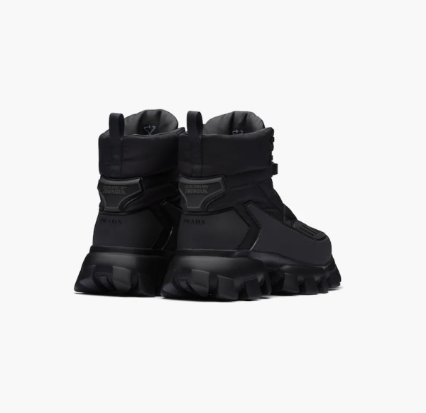 Giày Prada Cloudbust Thunder Sneakers 'Triple Black' 2TG189-3LGO-F0002-F-G000 - Ảnh 3