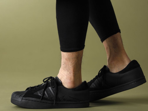 Giày Adidas Y-3 Yohji Pro Superstar Skate Low 'Black' EH2268 - Ảnh 4