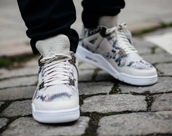 Giày Nike Air Jordan 4 Retro Premium 'Snakeskin' 819139-030 - Ảnh 3