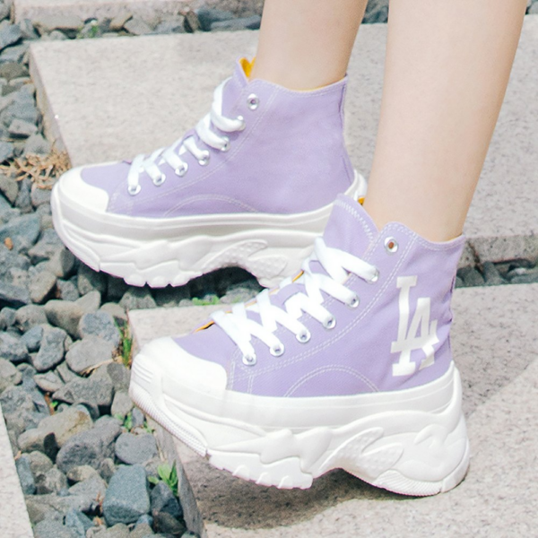 Giày MLB LA Dodgers Chunky High Shoes 32SHU1111-07V - Ảnh 5