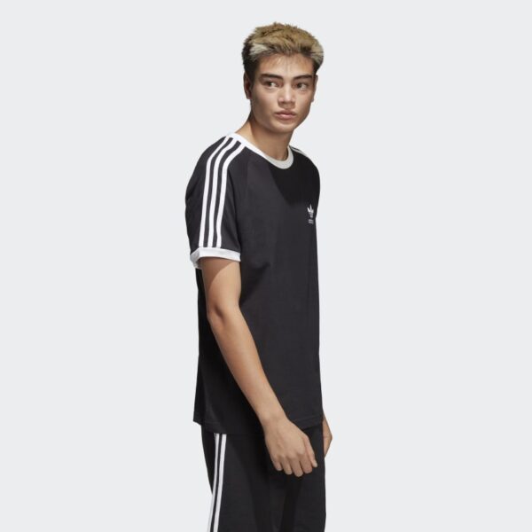 Áo Adidas 3 Stripes Tee Black CW1202 - Ảnh 3