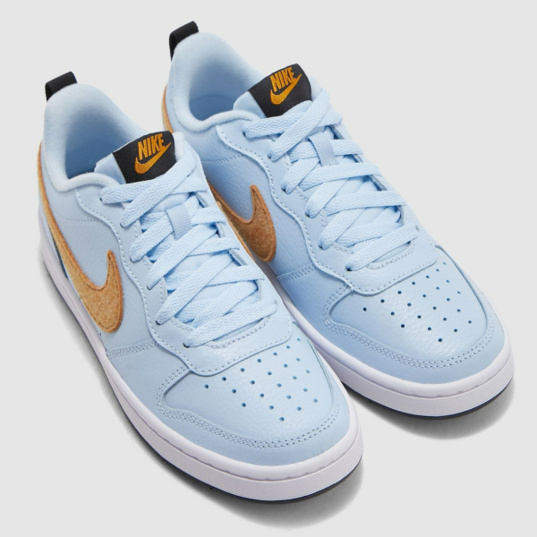 Giày Nike Court Borough Low 2 GS Blue CQ4015-400 - Ảnh 3