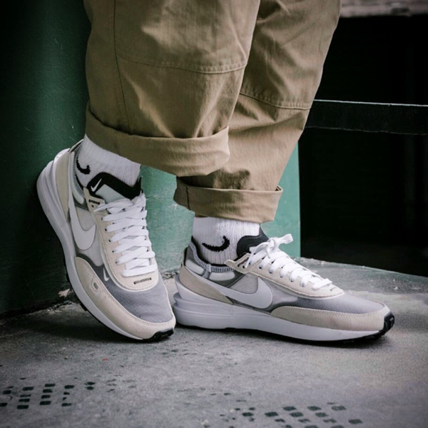 Giày Nike Waffle One GS 'Summit White' DC0481-100 - Ảnh 3