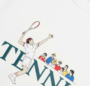 Ao Lacoste Tennis T-shirt White TH4365-2CQ