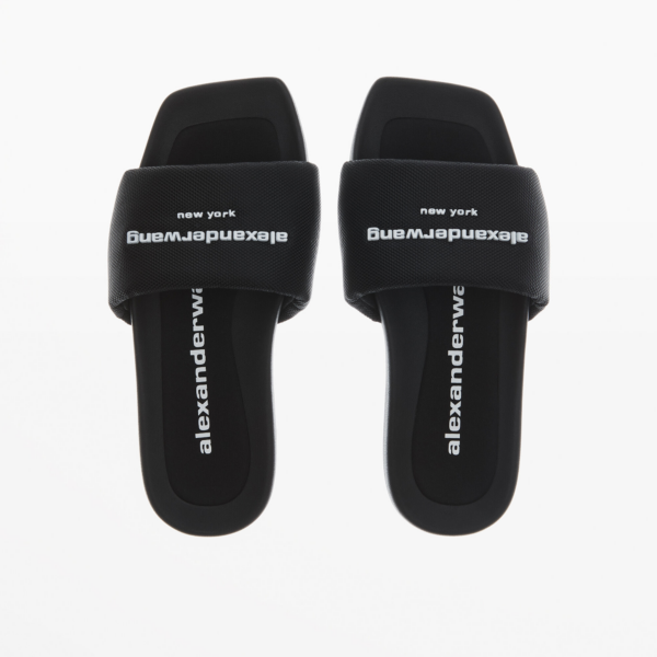 Dep Alexander Wang Aw Pool Slide In Nylon 'Black' 30221S059001