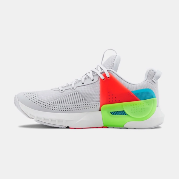 Giày Under Armour HOVR Apex 'Grey Neon' 3022206-100 - Ảnh 3