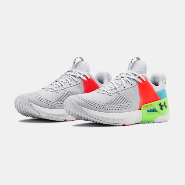Giày Under Armour HOVR Apex 'Grey Neon' 3022206-100 - Ảnh 4