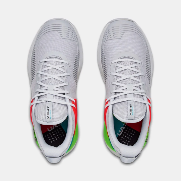 Giày Under Armour HOVR Apex 'Grey Neon' 3022206-100 - Ảnh 6