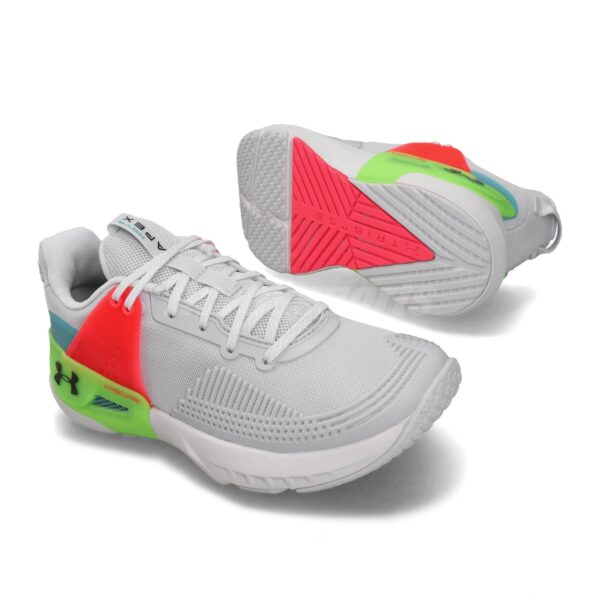 Giày Under Armour HOVR Apex 'Grey Orange' 3022209-100 - Ảnh 2