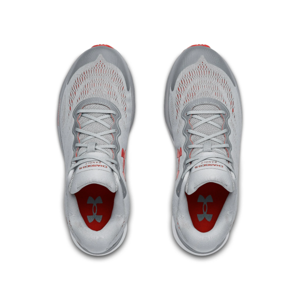 Giày Under Armour Charged Bandit 6 'Mod Grey Versa Red' 3023019-104 - Ảnh 5