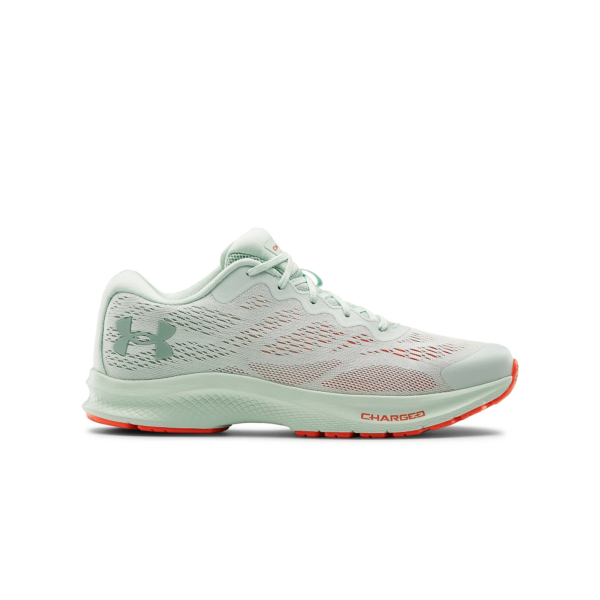 Giày Under Armour Wmns Charged Bandit 6 'Green Orange' 3023023-400 - Ảnh 2