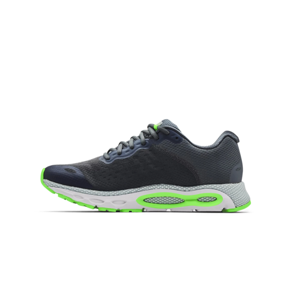 Giày Under Armour HOVR Infinite 3 'Pitch Grey Lime' 3023540-107 - Ảnh 2