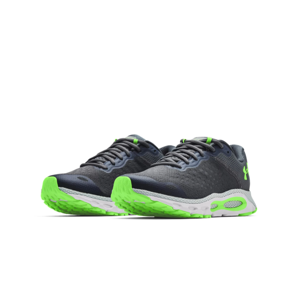Giày Under Armour HOVR Infinite 3 'Pitch Grey Lime' 3023540-107 - Ảnh 3