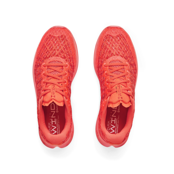 Giày Armour Hovr Flow Velociti Wind 'Venom Red' 3023545-600 - Ảnh 5