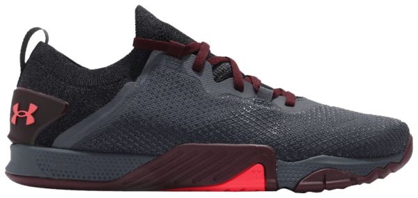 Giày Under Armour TriBase Reign 3 'Pitch Grey Venom Red' 3023698-101
