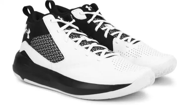 Giày Under Armour Lockdown 5 'White Black' 3023949-100 - Ảnh 6