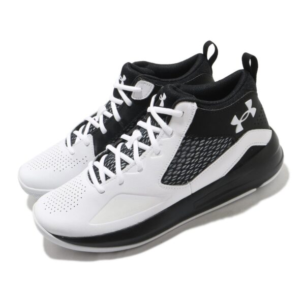 Giày Under Armour Lockdown 5 'White Black' 3023949-100 - Ảnh 5