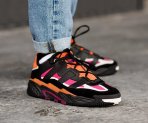 Giay Adidas Niteball 'Black Berry Orange' FY0157