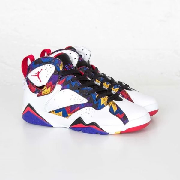Giày Nike Air Jordan 7 Retro GS 'Sweater' 304774-142 - Ảnh 5