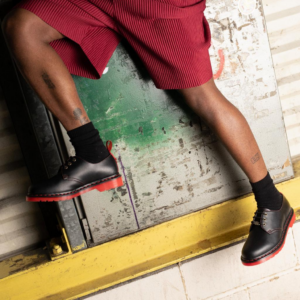 Giay Dr.Martens 1461 Year Of The Rabbit 'Black Red' 30555004