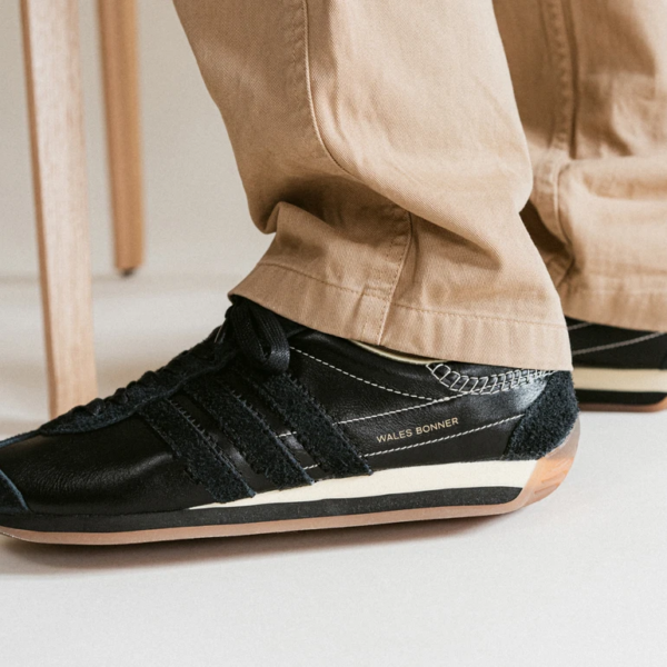 Giày Adidas Wales Bonner Country 'Black' GY1702 - Ảnh 6