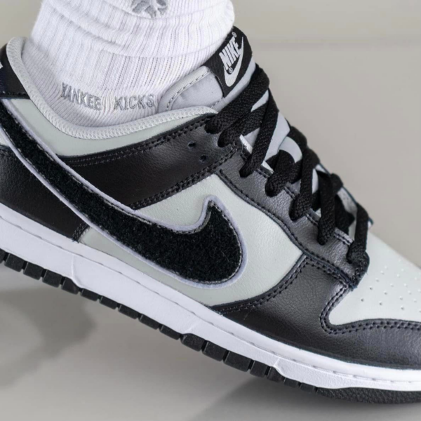 Giày Nike Dunk Low Retro 'Grey Fog Black' DQ7683-001 - Ảnh 2