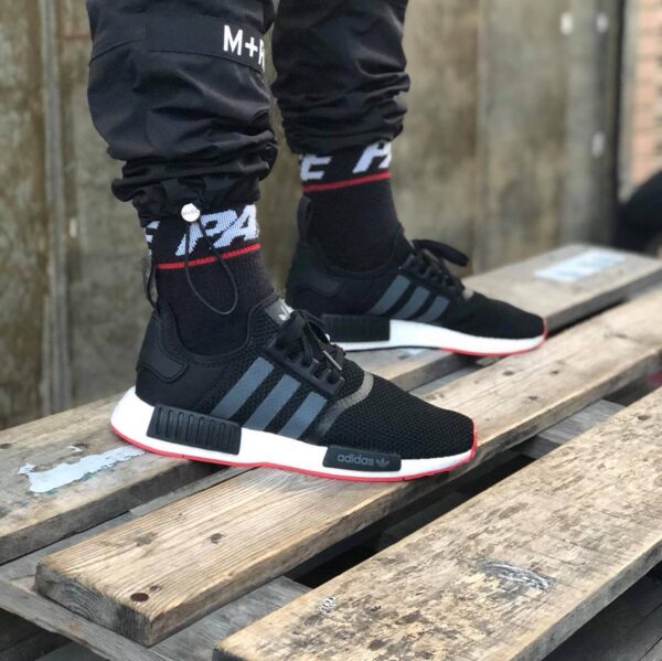 Giày Adidas NMD_R1 "Black Scarlet" CQ2413 - Ảnh 2