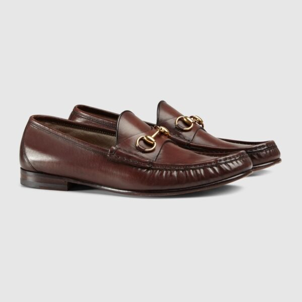 Giày Gucci Horsebit Leather Loafers 307929-BLM00-2140 - Ảnh 2