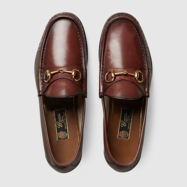 Giày Gucci Horsebit Leather Loafers 307929-BLM00-2140 - Ảnh 3