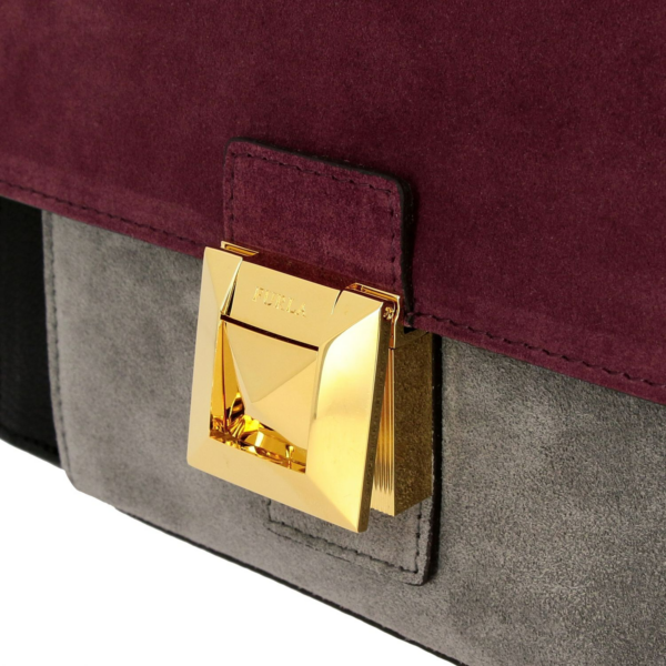 Túi Furla Diva Colour Block 'Red Black' BYO6-1033640 - Ảnh 2