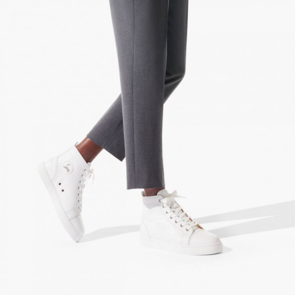 Giày Christian Louboutin Louis 'White' 3091177WH01 - Ảnh 5