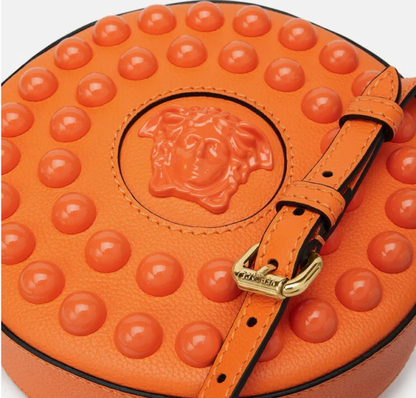 Túi Versace La Medusa Round Camera Orange DBFI050-DVIT4B-1O24V - Ảnh 5